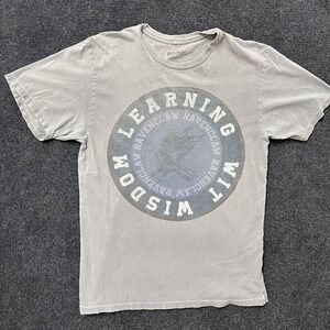 Harry Potter Ravenclaw Shirt Mens Medium Gray Learning Wit Wisdom Graphic Tee